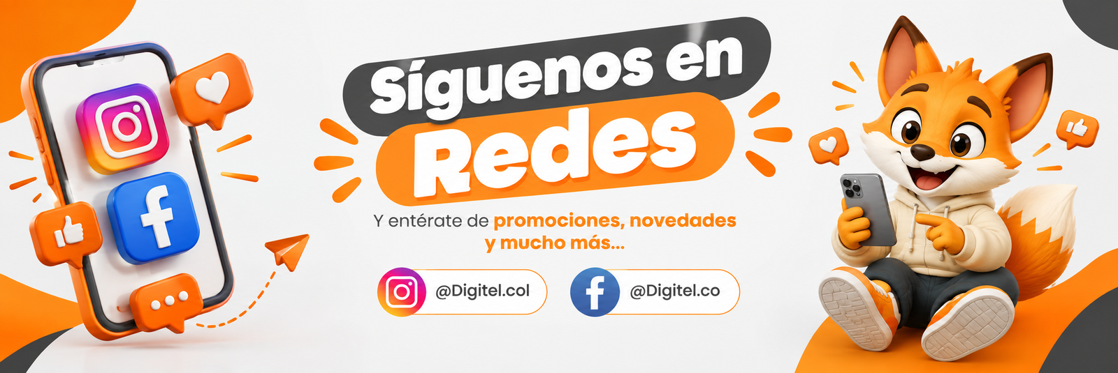 Síguenos en redes